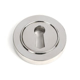 From The Anvil Door Furniture Polished Marine SS (316) / Mortice Key Profile Escutcheons From The Anvil - Polished Marine SS (316) Round Escutcheon (Plain)