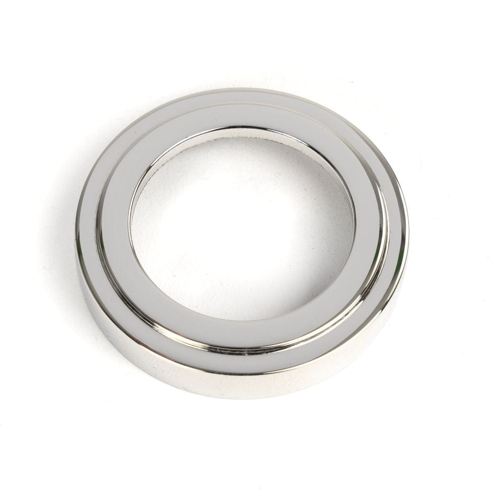 From The Anvil Door Furniture Polished Marine SS (316) / Euro Profile Escutcheons From The Anvil - Polished Marine SS (316) Round Euro Escutcheon (Art Deco)