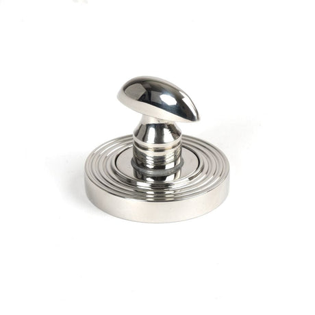 From The Anvil Door Furniture Polished Marine SS (316) / No From The Anvil - Polished Marine SS (316) Round Thumbturn Set (Beehive)