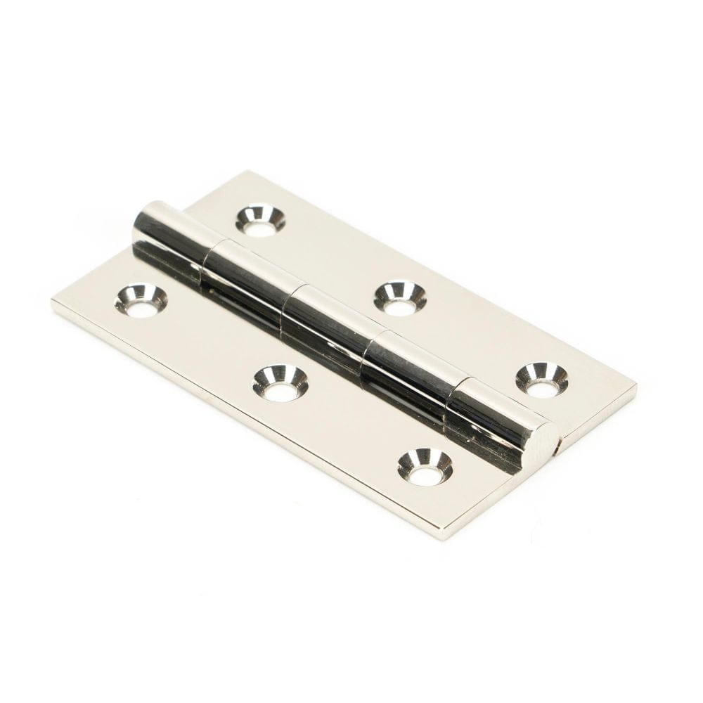 From The Anvil Hinges Polished Nickel / Butt Hinges / 2.5" (64mm) From The Anvil - Polished Nickel 2.5" Butt Hinge (pair)