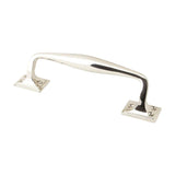 From The Anvil Door Furniture Polished Nickel / Pull Handles (Face Fix) From The Anvil - Polished Nickel 230mm Art Deco Pull Handle