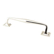 From The Anvil Door Furniture Polished Nickel / Pull Handles (Face Fix) From The Anvil - Polished Nickel 300mm Art Deco Pull Handle