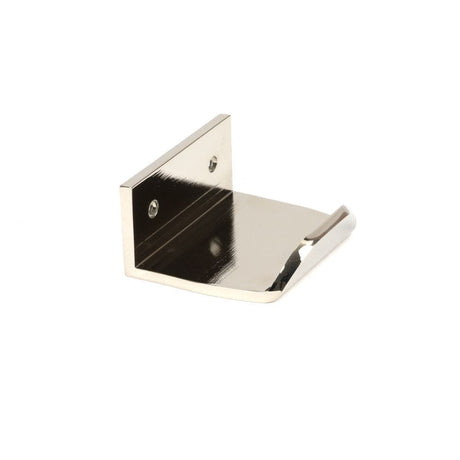 From The Anvil Cabinet Hardware Polished Nickel / Edge Pull / 50mm From The Anvil - Polished Nickel 50mm Moore Edge Pull