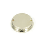 From The Anvil Door Furniture Polished Nickel / Flush Handle / Round From The Anvil - Polished Nickel 60mm Plain Round Pull