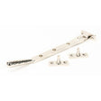 From The Anvil Window Furniture Polished Nickel / 8"/200mm From The Anvil - Polished Nickel 8" Hammered Newbury Stay