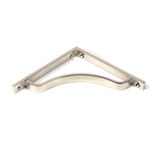 From The Anvil Accessories Polished Nickel / Shelf Brackets / 150 x 150mm From The Anvil - Polished Nickel Abingdon Shelf Bracket (150mm x 150mm)