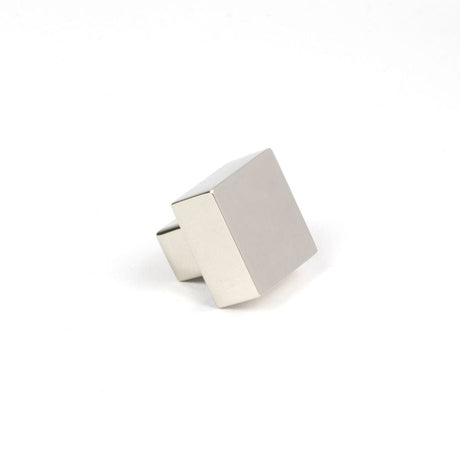 From The Anvil Cabinet Hardware Polished Nickel / Cabinet Knobs / 25mm Dia. From The Anvil - Polished Nickel Albers Cabinet Knob - 25mm