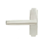 From The Anvil Door Furniture Polished Nickel / Round Rose From The Anvil - Polished Nickel Art Deco Lever on Rose Set