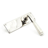 From The Anvil Door Furniture Polished Nickel / Latch Handles From The Anvil - Polished Nickel Avon Lever Latch Set