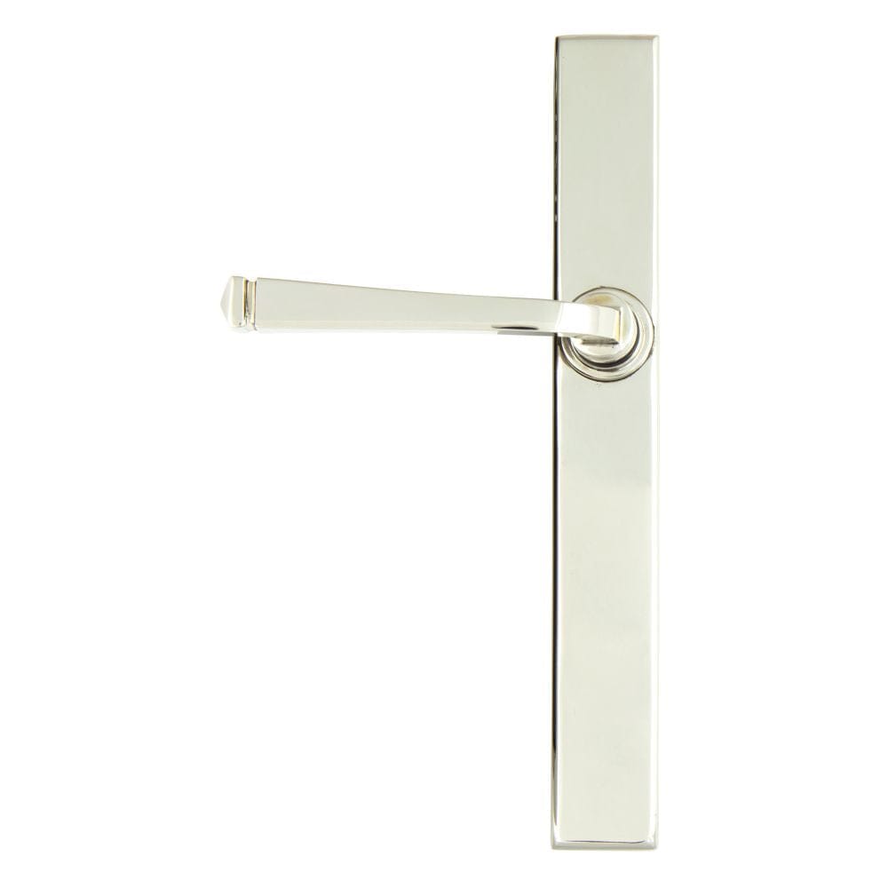 From The Anvil Door Furniture Polished Nickel / Multi Point Latch Set From The Anvil - Polished Nickel Avon Slimline Lever Espag. Latch Set