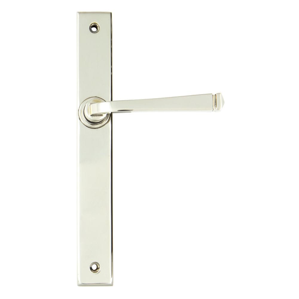 From The Anvil Door Furniture Polished Nickel / Multi Point Latch Set From The Anvil - Polished Nickel Avon Slimline Lever Espag. Latch Set