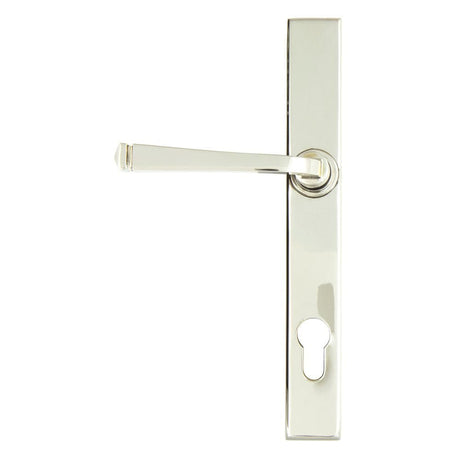 From The Anvil Door Furniture Polished Nickel / Multi Point Lock Set / 92mm c/c From The Anvil - Polished Nickel Avon Slimline Lever Espag. Lock Set