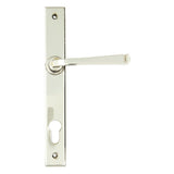 From The Anvil Door Furniture Polished Nickel / Multi Point Lock Set / 92mm c/c From The Anvil - Polished Nickel Avon Slimline Lever Espag. Lock Set
