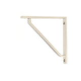 From The Anvil Accessories Polished Nickel / Shelf Brackets / 150 x 150mm From The Anvil - Polished Nickel Barton Shelf Bracket (150mm x 150mm)