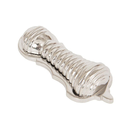 From The Anvil Door Furniture Polished Nickel / Mortice Key Profile Escutcheons From The Anvil - Polished Nickel Beehive Escutcheon
