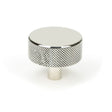 From The Anvil Cabinet Hardware Polished Nickel / Cabinet Knobs / 38mm Dia. From The Anvil - Polished Nickel Brompton Cabinet Knob - 38mm (No rose)