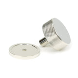 From The Anvil Cabinet Hardware Polished Nickel / Cabinet Knobs / 38mm Dia. From The Anvil - Polished Nickel Brompton Cabinet Knob - 38mm (Plain)