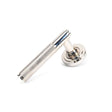 From The Anvil Door Furniture Polished Nickel / Round Rose From The Anvil - Polished Nickel Brompton Lever on Rose Set (Art Deco) - Unsprung