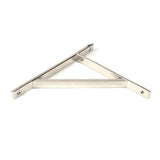 From The Anvil Accessories Polished Nickel / Shelf Brackets / 260 x 200mm From The Anvil - Polished Nickel Chalfont Shelf Bracket (260mm x 200mm)