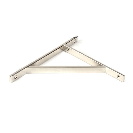 From The Anvil Accessories Polished Nickel / Shelf Brackets / 260 x 200mm From The Anvil - Polished Nickel Chalfont Shelf Bracket (260mm x 200mm)