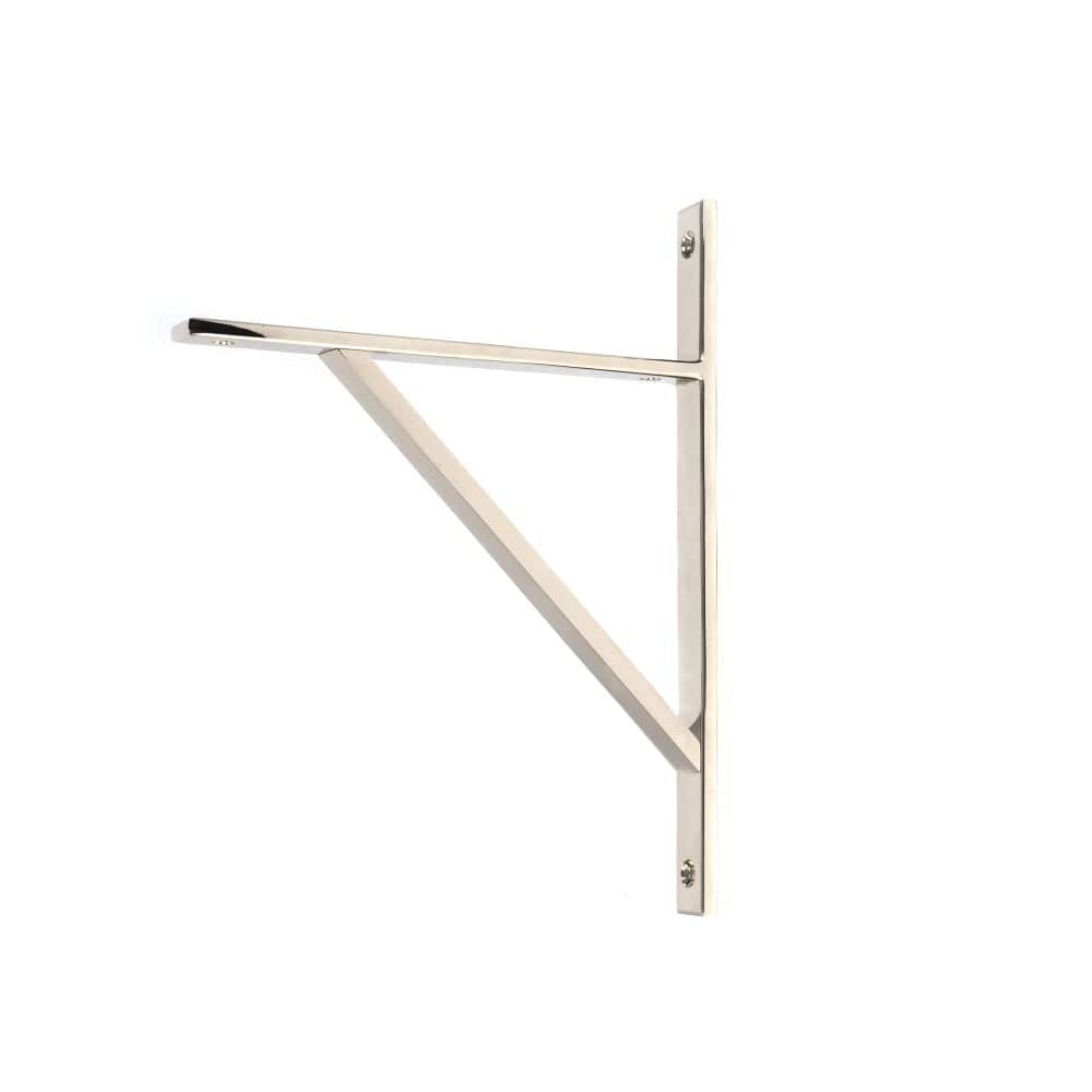 From The Anvil Accessories Polished Nickel / Shelf Brackets / 260 x 200mm From The Anvil - Polished Nickel Chalfont Shelf Bracket (260mm x 200mm)