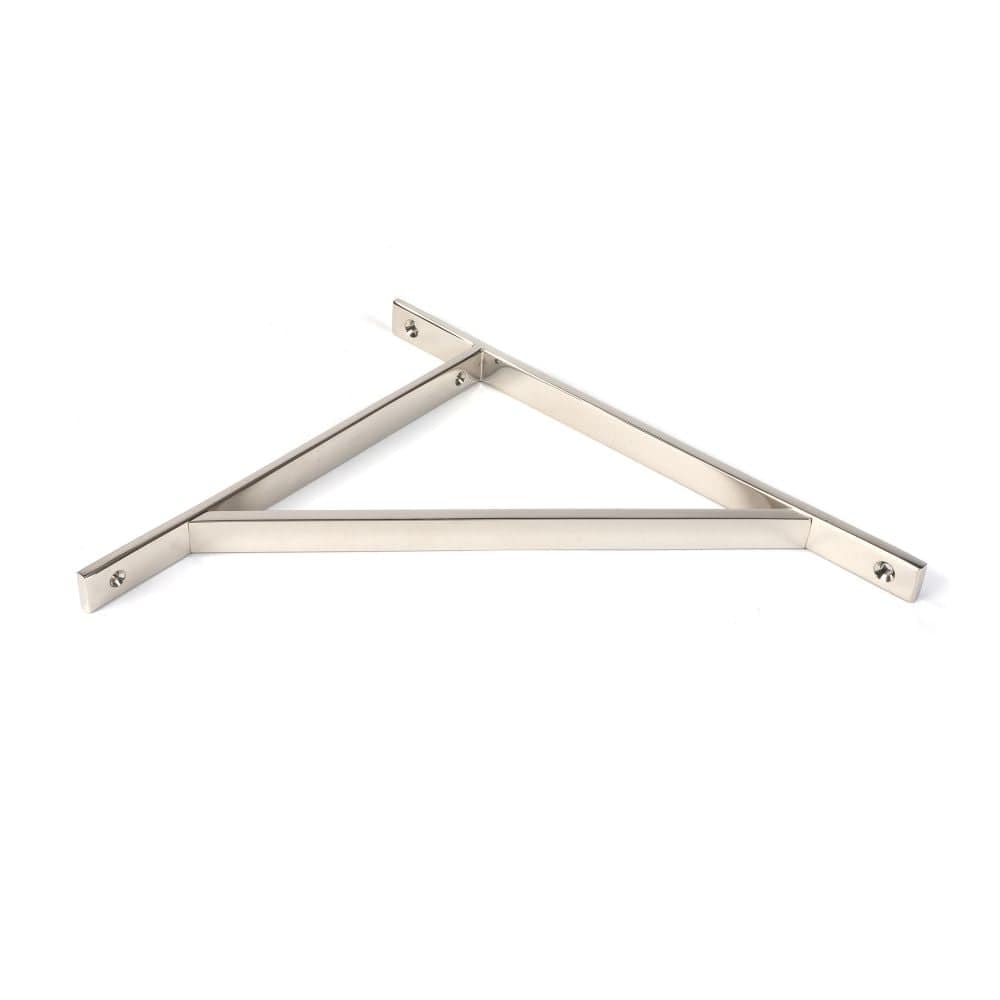 From The Anvil Accessories Polished Nickel / Shelf Brackets / 314 x 250mm From The Anvil - Polished Nickel Chalfont Shelf Bracket (314mm x 250mm)