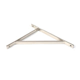 From The Anvil Accessories Polished Nickel / Shelf Brackets / 314 x 250mm From The Anvil - Polished Nickel Chalfont Shelf Bracket (314mm x 250mm)