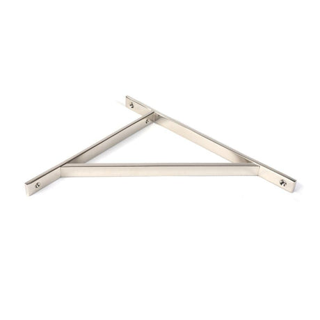 From The Anvil Accessories Polished Nickel / Shelf Brackets / 314 x 250mm From The Anvil - Polished Nickel Chalfont Shelf Bracket (314mm x 250mm)