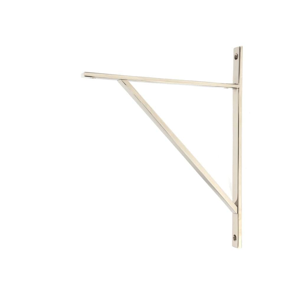 From The Anvil Accessories Polished Nickel / Shelf Brackets / 314 x 250mm From The Anvil - Polished Nickel Chalfont Shelf Bracket (314mm x 250mm)
