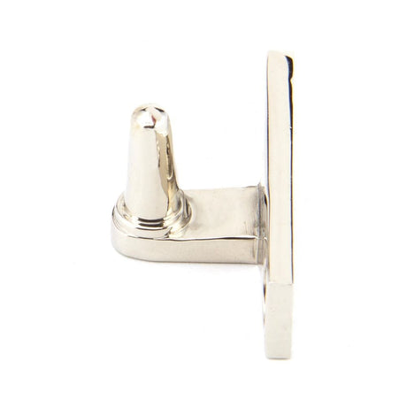 From The Anvil Window Furniture Polished Nickel / Cranked Casement Stay Pins From The Anvil - Polished Nickel Cranked Stay Pin
