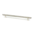 From The Anvil Cabinet Hardware Polished Nickel / Cabinet Pull Handles / Large From The Anvil - Polished Nickel Full Brompton Pull Handle - Large