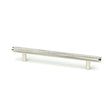 From The Anvil Cabinet Hardware Polished Nickel / Cabinet Pull Handles / Medium From The Anvil - Polished Nickel Full Brompton Pull Handle - Medium