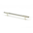 From The Anvil Cabinet Hardware Polished Nickel / Cabinet Pull Handles / Medium From The Anvil - Polished Nickel Half Brompton Pull Handle - Medium