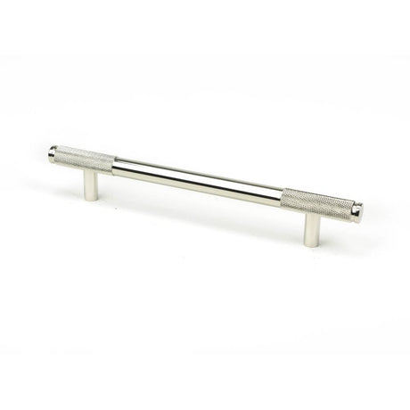 From The Anvil Cabinet Hardware Polished Nickel / Cabinet Pull Handles / Medium From The Anvil - Polished Nickel Half Brompton Pull Handle - Medium