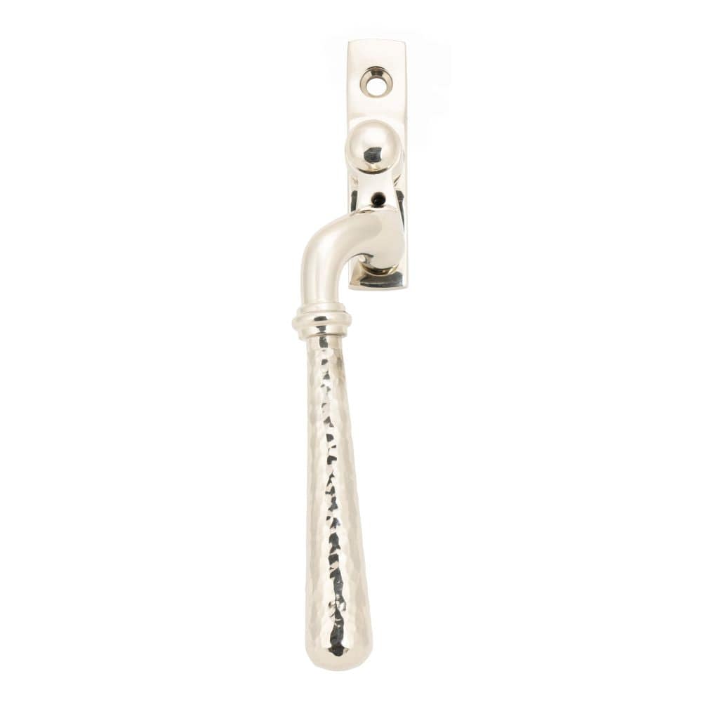 From The Anvil Window Furniture Polished Nickel / Left Hand / Yes From The Anvil - Polished Nickel Hammered Newbury Espag - LH