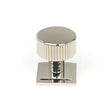From The Anvil Cabinet Hardware Polished Nickel / Cabinet Knobs / 25mm Dia. From The Anvil - Polished Nickel Judd Cabinet Knob - 25mm (Plain)