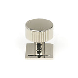 From The Anvil Cabinet Hardware Polished Nickel / Cabinet Knobs / 25mm Dia. From The Anvil - Polished Nickel Judd Cabinet Knob - 25mm (Plain)
