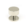 From The Anvil Cabinet Hardware Polished Nickel / Cabinet Knobs / 32mm Dia. From The Anvil - Polished Nickel Judd Cabinet Knob - 32mm (Plain)