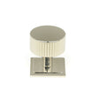 From The Anvil Cabinet Hardware Polished Nickel / Cabinet Knobs / 32mm Dia. From The Anvil - Polished Nickel Judd Cabinet Knob - 32mm (Square)