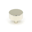 From The Anvil Cabinet Hardware Polished Nickel / Cabinet Knobs / 38mm Dia. From The Anvil - Polished Nickel Judd Cabinet Knob - 38mm (No rose)