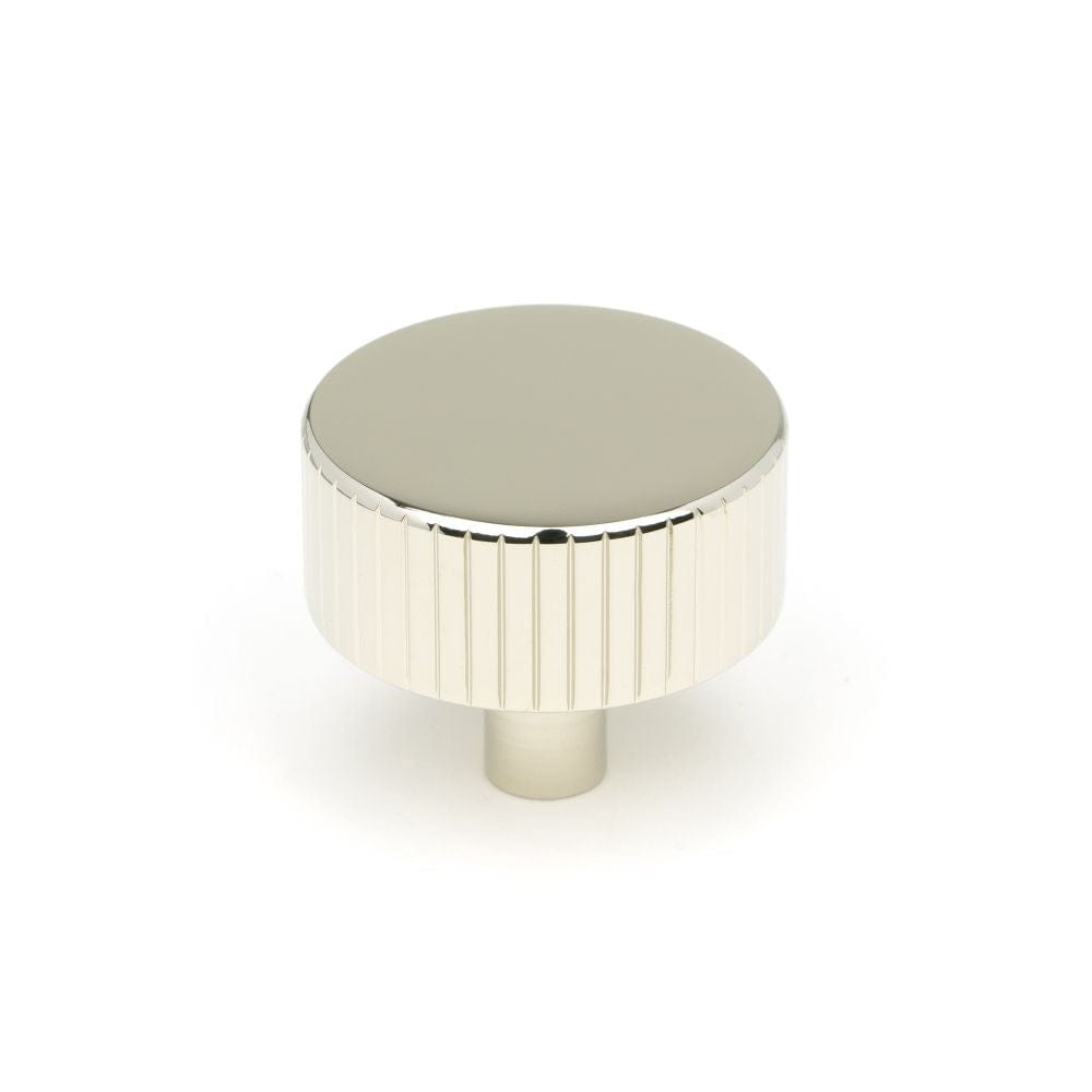 From The Anvil Cabinet Hardware Polished Nickel / Cabinet Knobs / 38mm Dia. From The Anvil - Polished Nickel Judd Cabinet Knob - 38mm (No rose)