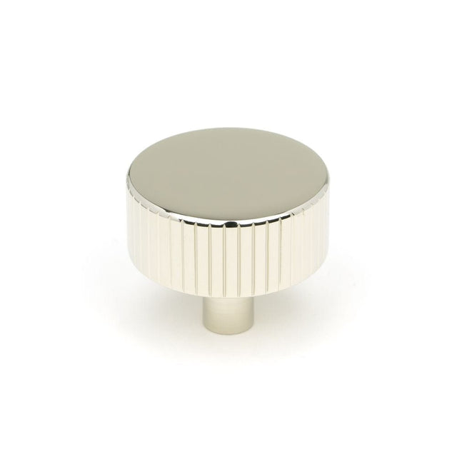 From The Anvil Cabinet Hardware Polished Nickel / Cabinet Knobs / 38mm Dia. From The Anvil - Polished Nickel Judd Cabinet Knob - 38mm (No rose)