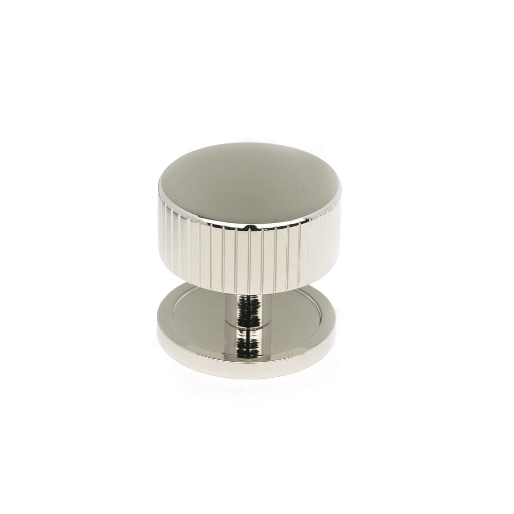 From The Anvil Cabinet Hardware Polished Nickel / Cabinet Knobs / 38mm Dia. From The Anvil - Polished Nickel Judd Cabinet Knob - 38mm (Plain)