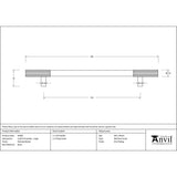 From The Anvil Cabinet Hardware Polished Nickel / Cabinet Pull Handles / Large From The Anvil - Polished Nickel Judd Pull Handle - Large