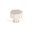 From The Anvil Cabinet Hardware Polished Nickel / Cabinet Knobs / 38mm Dia. From The Anvil - Polished Nickel Kahlo Cabinet Knob - 38mm