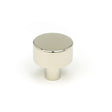 From The Anvil Cabinet Hardware Polished Nickel / Cabinet Knobs / 25mm Dia. From The Anvil - Polished Nickel Kelso Cabinet Knob - 25mm (No Rose)
