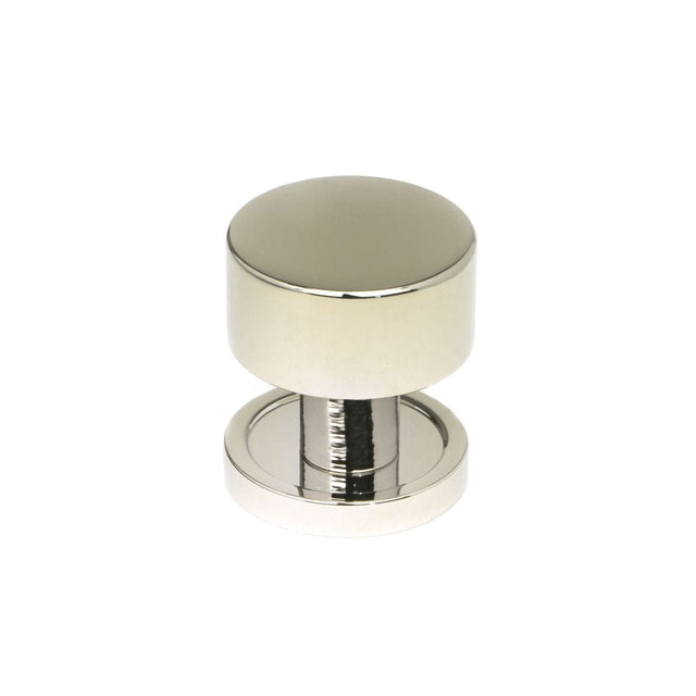 From The Anvil Cabinet Hardware Polished Nickel / Cabinet Knobs / 25mm Dia. From The Anvil - Polished Nickel Kelso Cabinet Knob - 25mm (Plain)