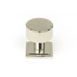 From The Anvil Cabinet Hardware Polished Nickel / Cabinet Knobs / 25mm Dia. From The Anvil - Polished Nickel Kelso Cabinet Knob - 25mm (Square)