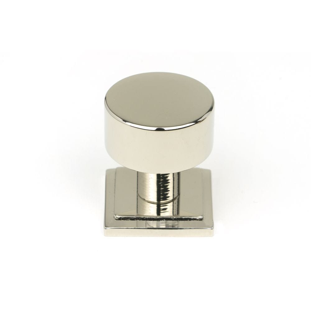 From The Anvil Cabinet Hardware Polished Nickel / Cabinet Knobs / 25mm Dia. From The Anvil - Polished Nickel Kelso Cabinet Knob - 25mm (Square)