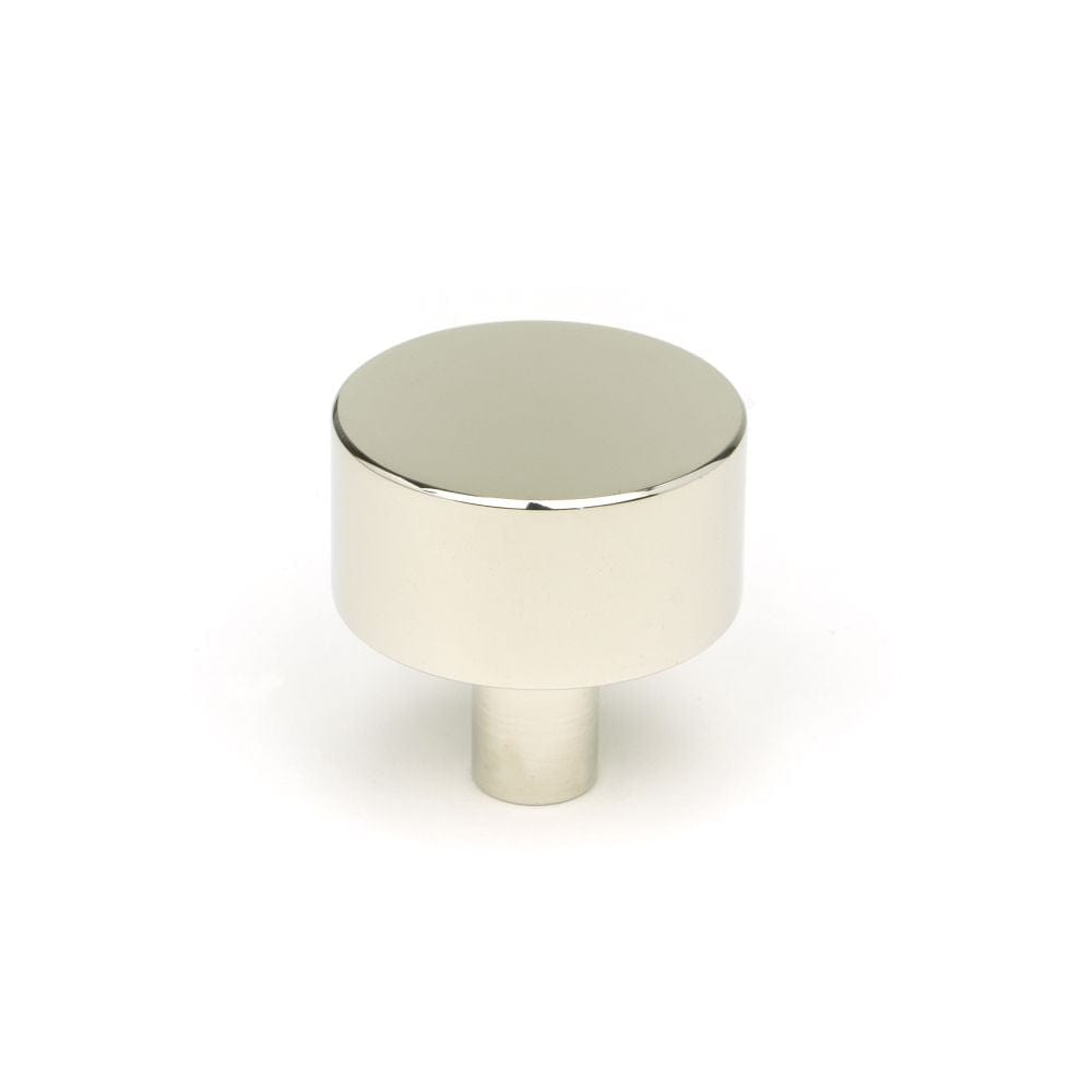 From The Anvil Cabinet Hardware Polished Nickel / Cabinet Knobs / 32mm Dia. From The Anvil - Polished Nickel Kelso Cabinet Knob - 32mm (No Rose)